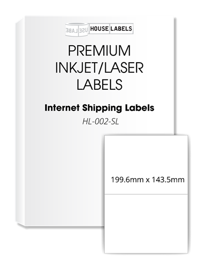 Picture of HouseLabels’ brand – 2 Labels per Sheet